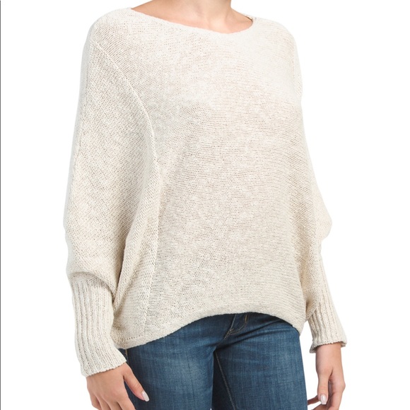 Shrinking Violet Cocoon Sweater 